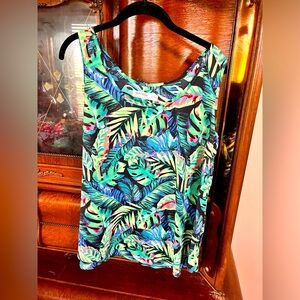 Women’s Cotton V-Neck Pullover - BRAND: Faded Glory Size: 1X (16W)